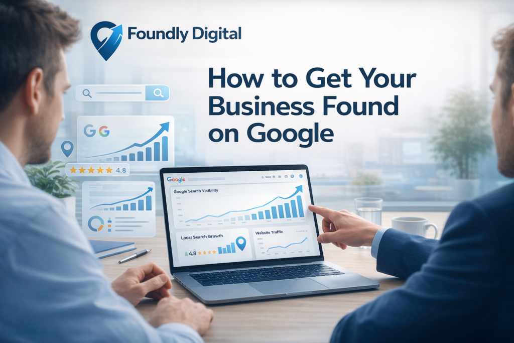 how to get my business found on Google